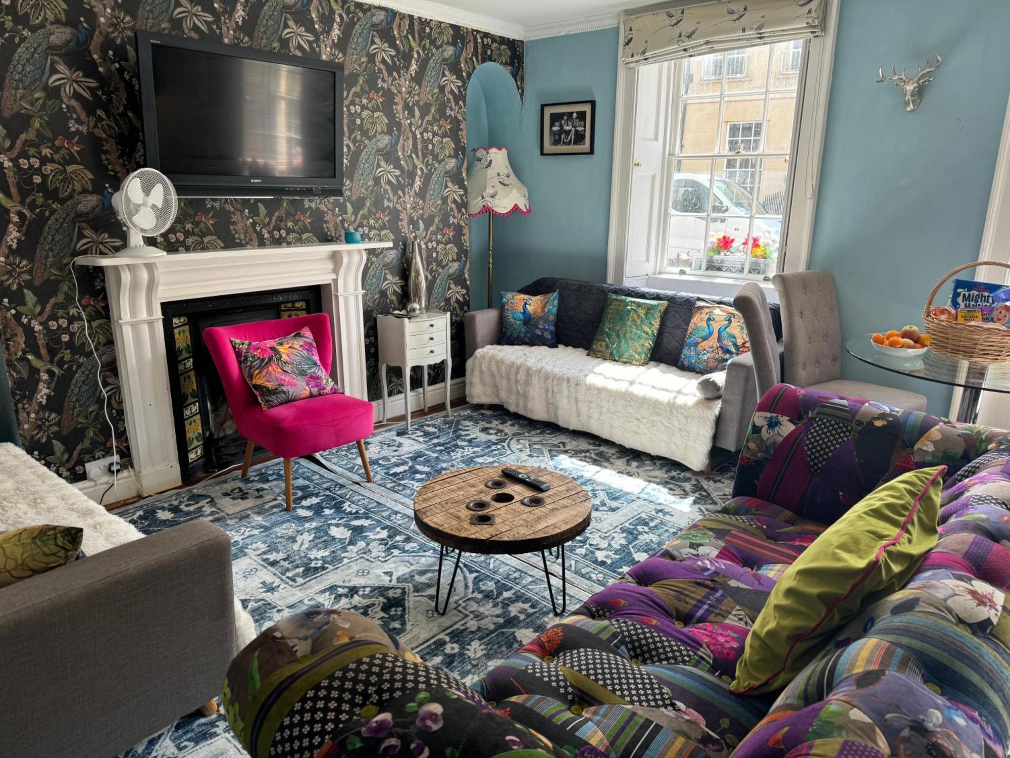 City Centre - Rivers Street, Quiet 2 Bed Ground Floor Georgian Garden Apartment Бат Экстерьер фото